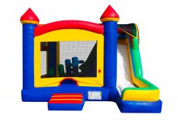 Castle Bounce House with Large 9 Foot Slide