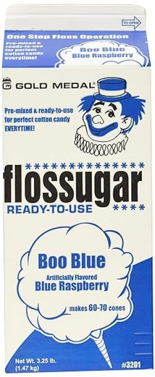 Cotton Candy Sugar/Floss- 1 Carton